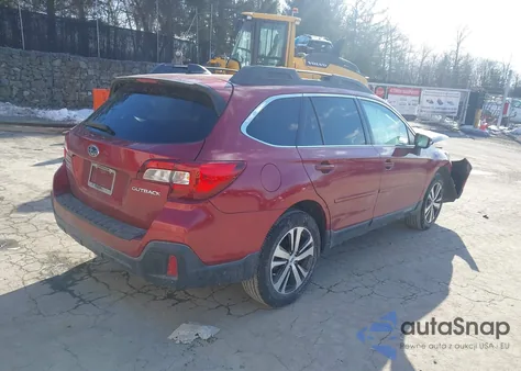 2018 Subaru Outback 2.5I Limited z USA, uszkodzony, nr VIN 4S4BSANC6J3272155